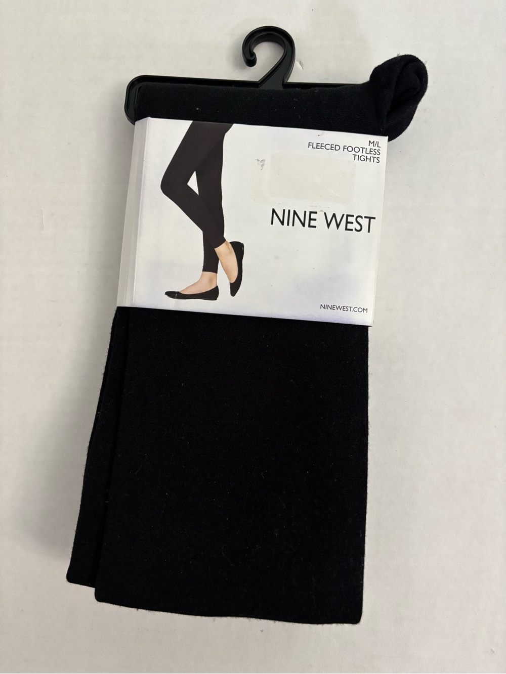 New! Nine West fleece footless tights size M/L